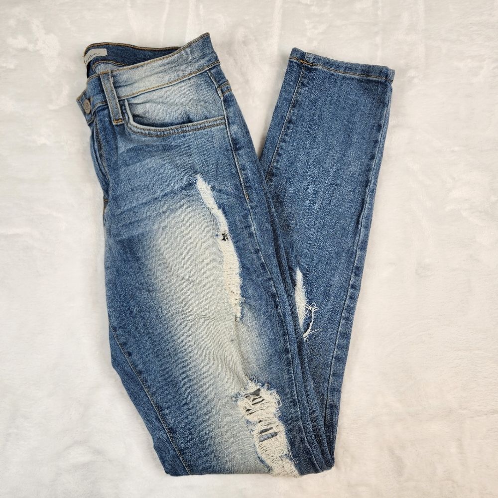 Kancan Light Wash KC1549S Jeans Sz 27